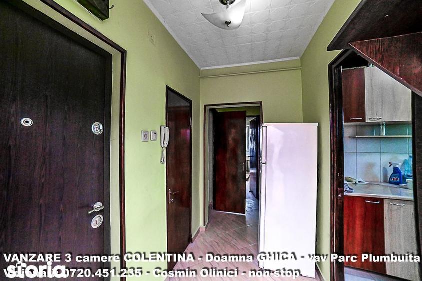 Vanzare apartament 3 camere dec. COLENTINA Doamna GHICA Parc Plumbuita - 12