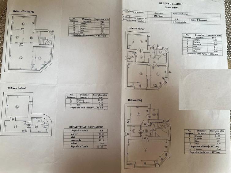 Vila S+P+1E+M  - Piata Victoriei, metrou 7 minute - Ideal Birouri / Servicii - 19