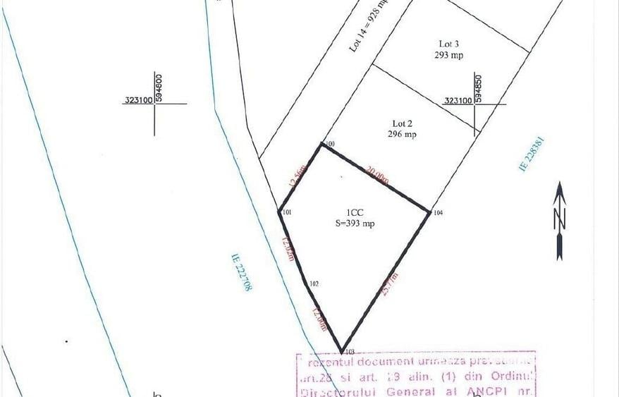 VANZARE TEREN THEODOR PALLADY - Drumul Lunca Corbului - 6