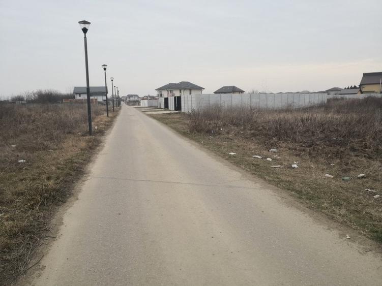 Loturi 425-428mp Bragadiru, str Curcubeului, acces asfalt, iluminat public - 1