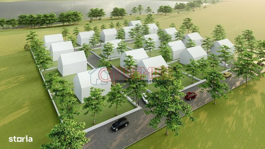 Teren intravilan pe malul lacului Fundulea - 1