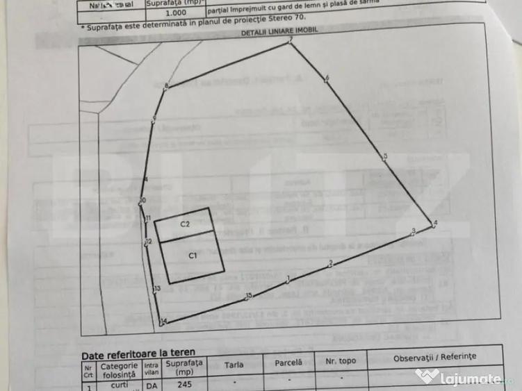 Casa Demolabila, 1000mp in Sf. Ilie Vechi - 1