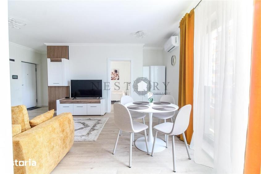 Apartament cu 2 camere, mobilat în Între Lacuri