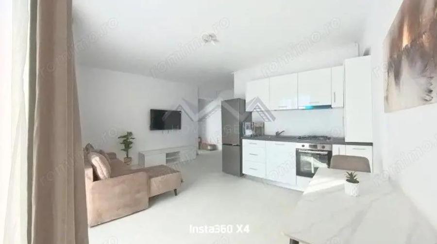 Apartament nou, mobilat, utilat, parcare si TVA incluse, comision 0 - 2
