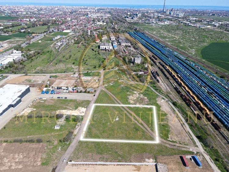 Palas /Vaporaș / Dacia - Renault - Teren intravilan 4100 mp cu deschidere 41 ml. - 1