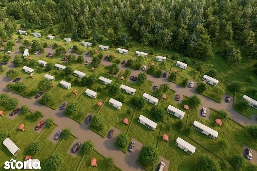 Lot de teren cu autorizatie si proiect casa 500mp Snagov - 12