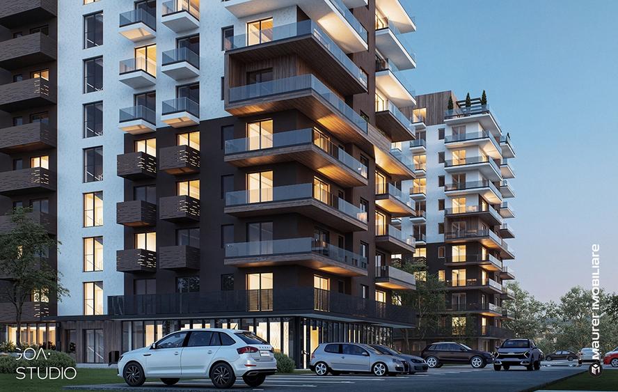 Garsonieră spațioasă cu terasă generoasă de 20 mp – Avantgarden3 Brașov, Faza V - 1