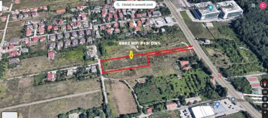 Teren Stradal Lapus -DN1 6862 Mp New - 1