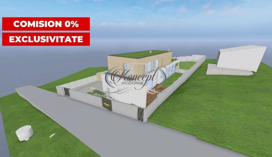 Exclusivitate 0% comision - Teren cu autorizatie pentru casa cu piscina - 7