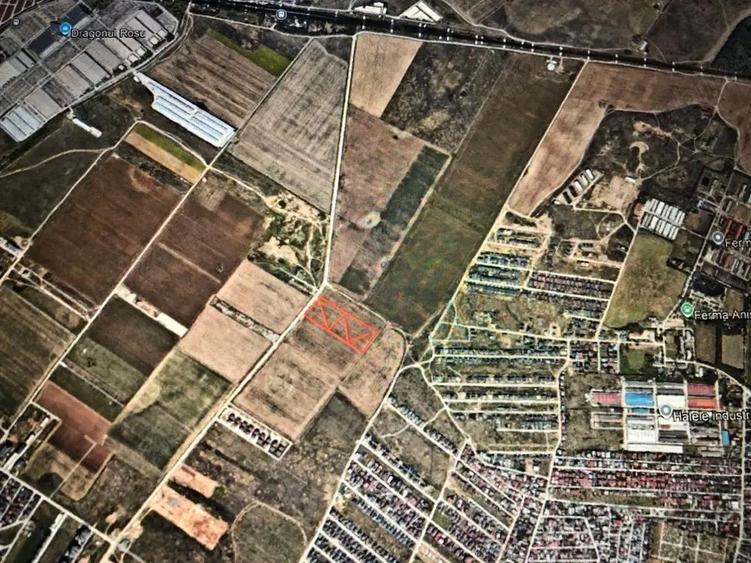 Inchiriere teren construibil cu deschidere la Bdul Nordului, Dobroesti - 1