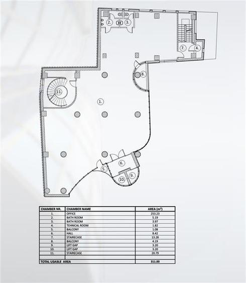 Inchiriere spatii birouri Piata Victoriei de la 190 mp - 11