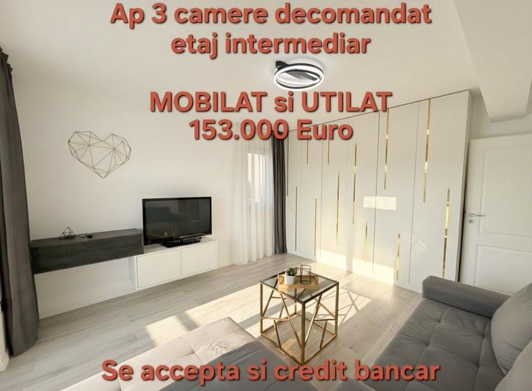 Proprietar- 3 cam, intabulat, parcare, mobilat si utilat, etaj 1 - 4