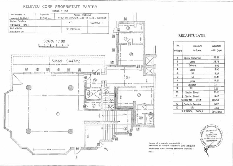 Spatiu comercial de inchiriat pe Bulevardul Ion Mihalache 60-62, Bucuresti - 7