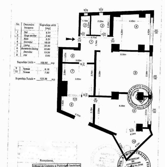 Maria Rosetti, intre Magheru si Mosilor, bloc 2008, 123 mp, centrala - 9