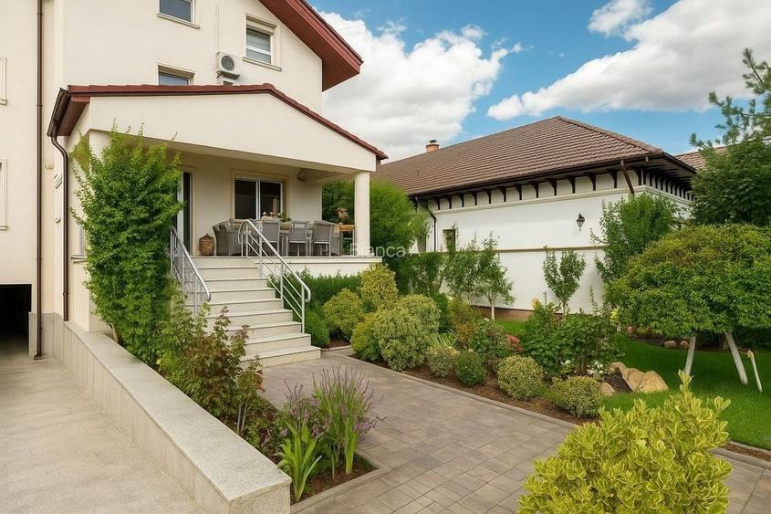 Vilă excepțională cu lift, piscina și teren de 1000 mp | VOLUNTARI