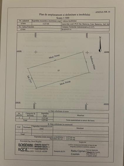 1100 mp Barnova , str Capela Inculet , 20E - 3