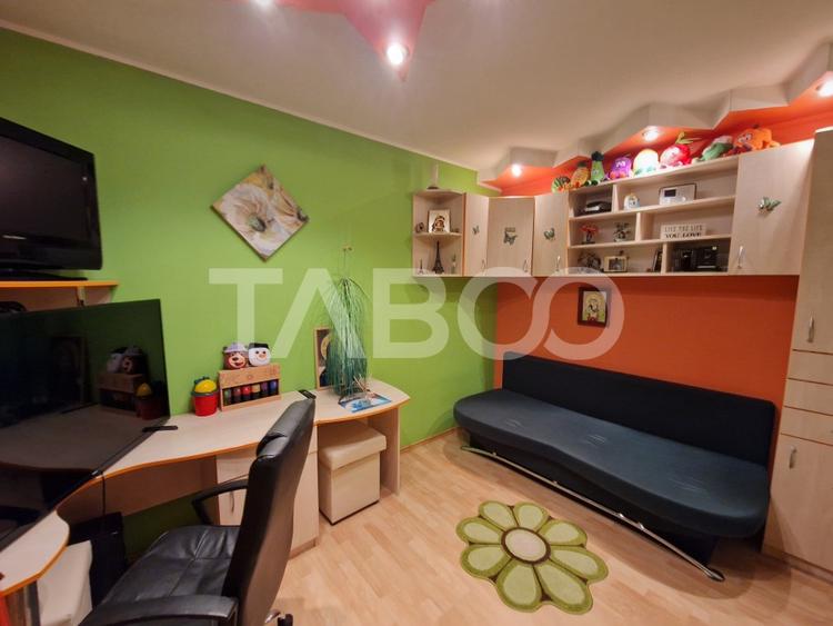 Apartament 89 mpu 4 camere 2 bai loc parcare si pivnita central Sibiu - 12