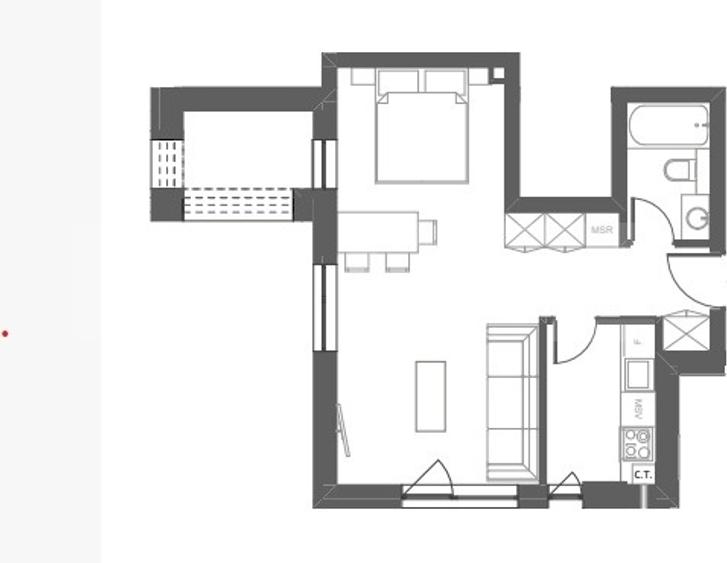 Apartament 2 camere, finisat, balcon, garaj, zona Somesului - 4