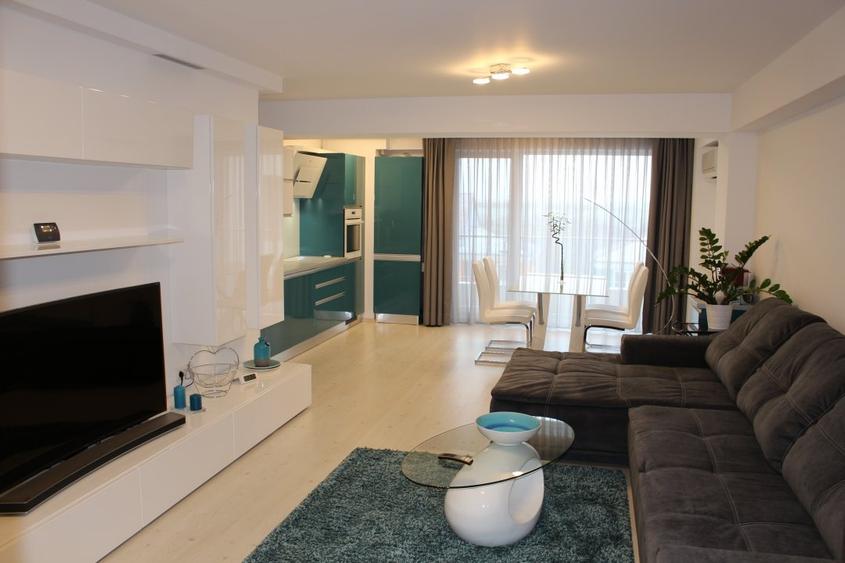 Apartament 3 camere zona Otopeni(Aeroport) bloc NOU-Complet Mobilat si Utilat - 1