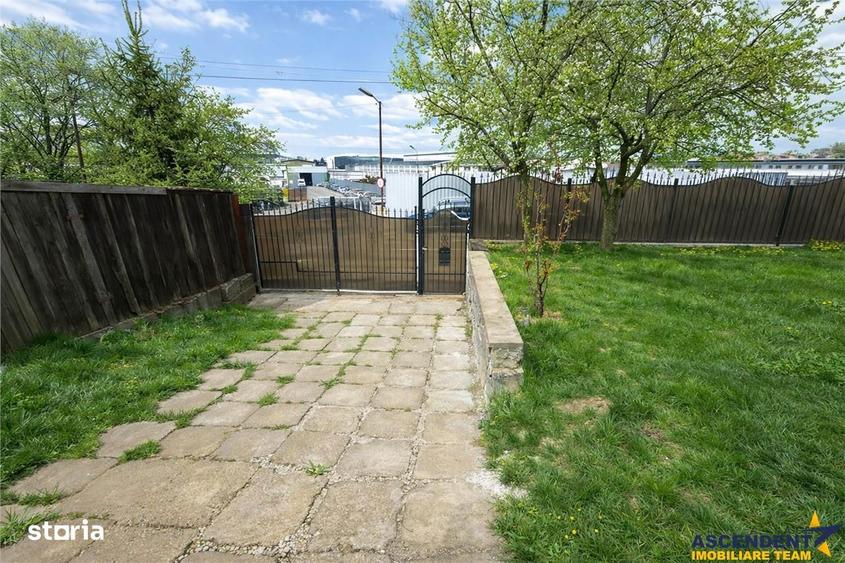 Casa cu 650 mp teren,zona linistita,curte verde,potential extindere,Gh - 8