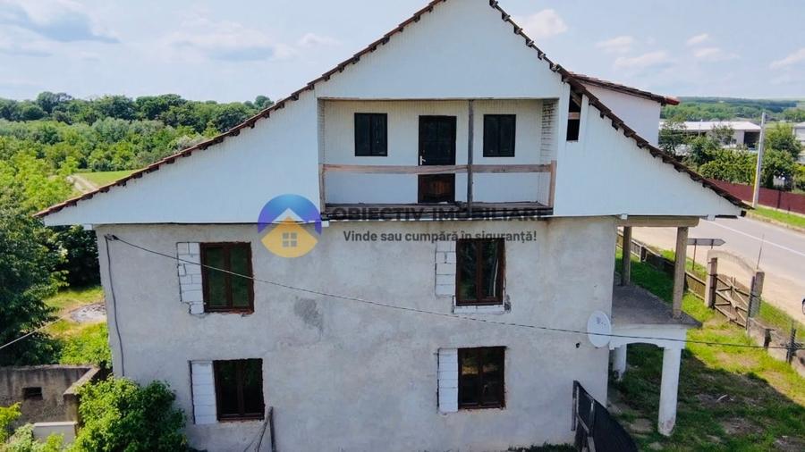 Vila + teren 2.600 mp – Ruginoasa, DN | Potential pensiune sau investitie - 1