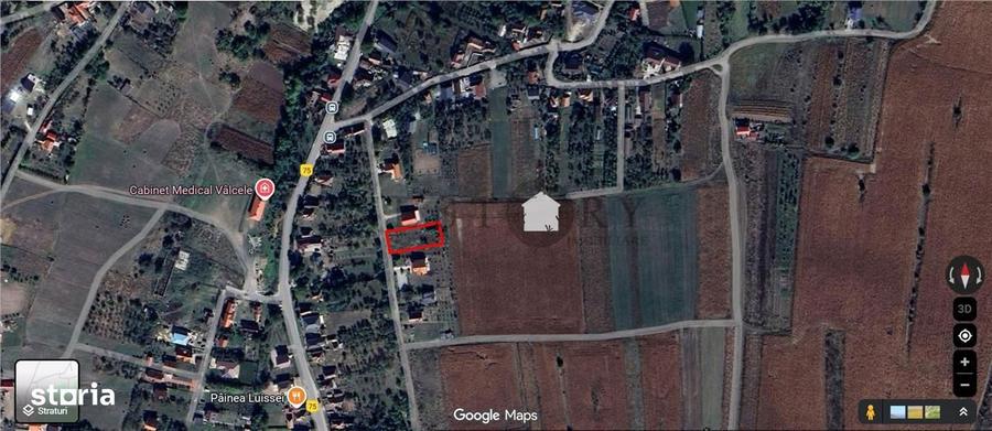 Teren intravilan la 14 km Cluj, 1366mp, Valcele, Feleacu - 2