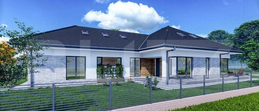 Teren+proiect casa de vanzare in Rasnov - 1