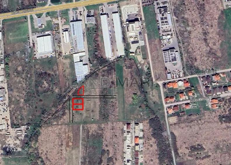 Terenuri pentru BLOC + SERVICII de vanzare in zona Ghiroda - 1