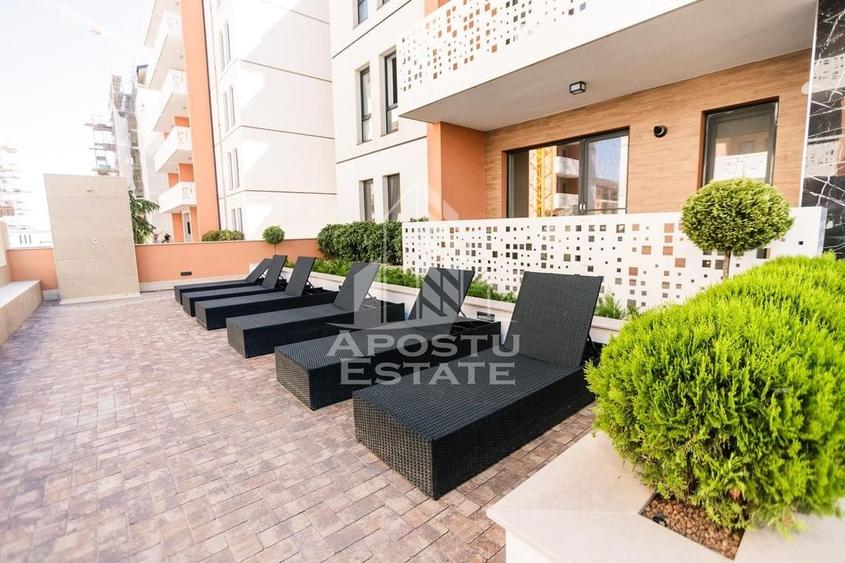 Apartament cu 3 camerere, mobilat de lux parcare subterana si piscina. - 25