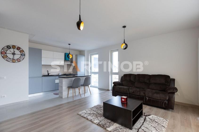 Apartament mobilat  3 camere Urban Plaza cu parcare - 2