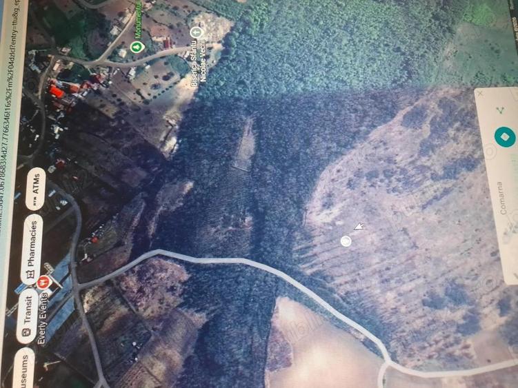 Teren situat la marginea padurii, in virf de deal, cu priveliste deosebita, Comarna, Iasi - 3