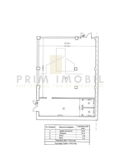 Spatiu comercial 114mp cu parcare - 4
