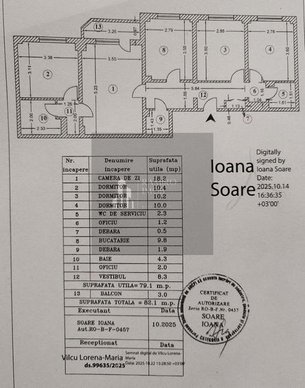 APARTAMENT 4 CAMERE, P-TA SUDULUI/BERCENI, 2 BAI, LOC PARCARE - 9