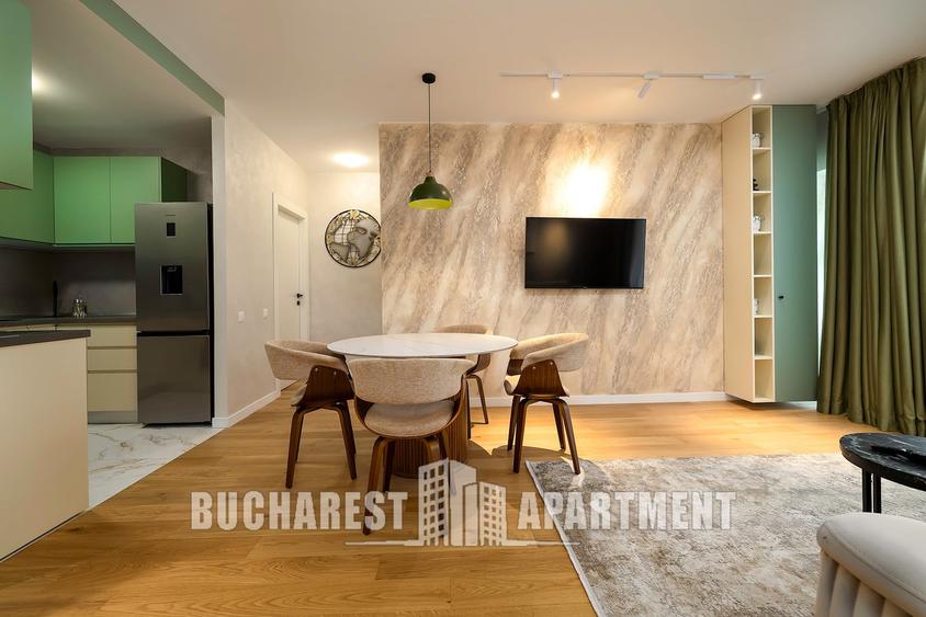 Apartament cu 2 camere semidecomandat, mobilat în Cotroceni