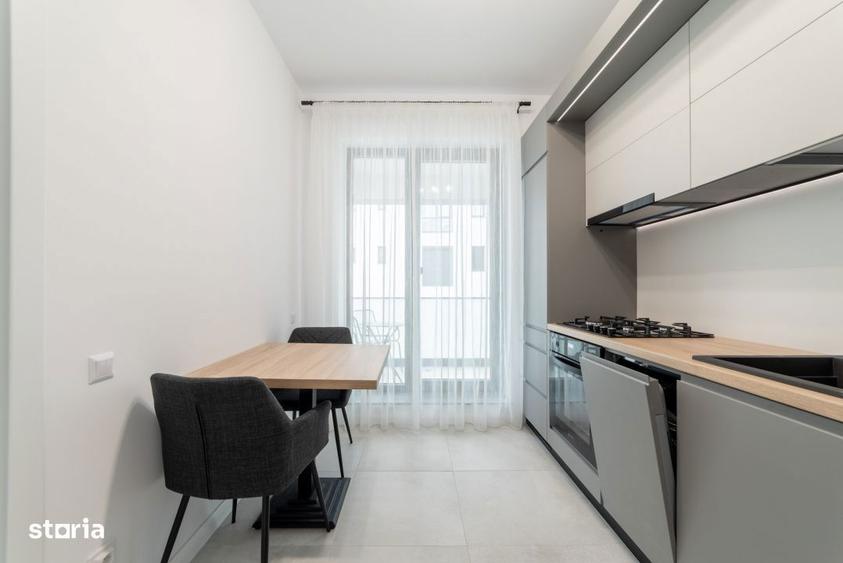 Studio lux, bloc nou VSC5 - Fratii Golesti, parcare privata, vedere pe - 6