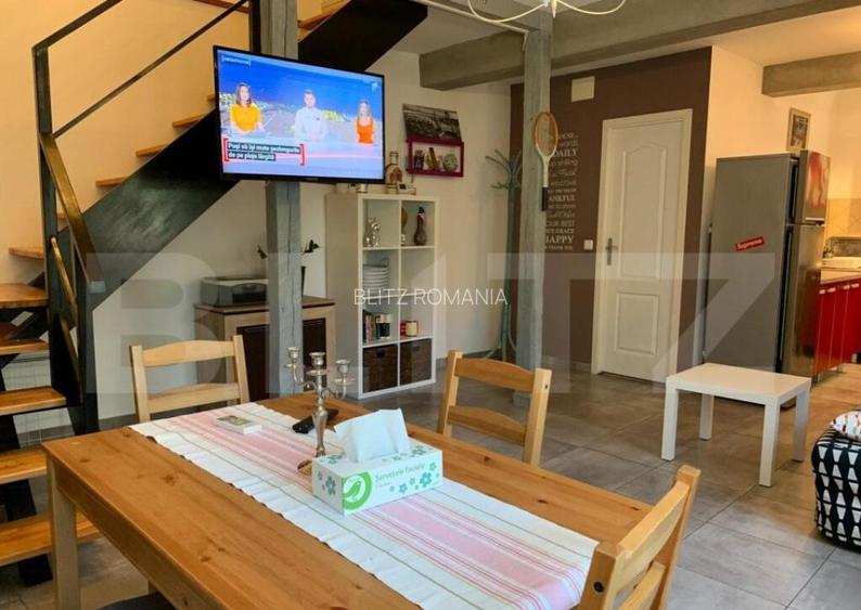 Casa spatioasa la pret de apartament, 76 mp, curte, zona Cen Casa spatioasa la pret de apartament, 76 mp, curte, zona Cen