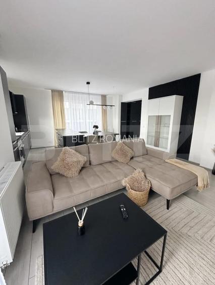 Apartament de lux, 2 camere, 60 mp, terase generoase, pozitionat Sud-Avantgarden