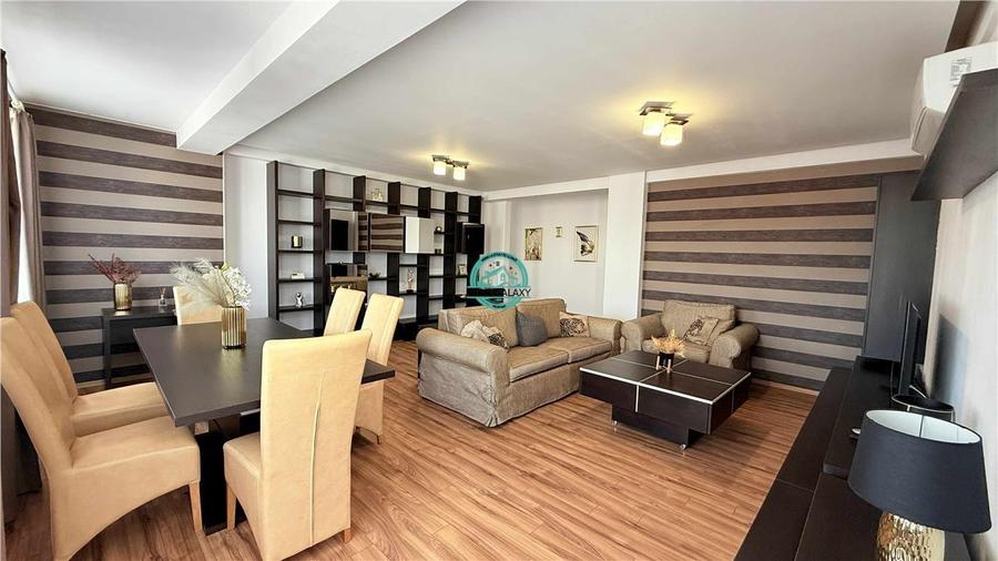 Inchiriez apartament cu 2 camere, mobilat modern, 115mp la 2 minute de Primarie - 1