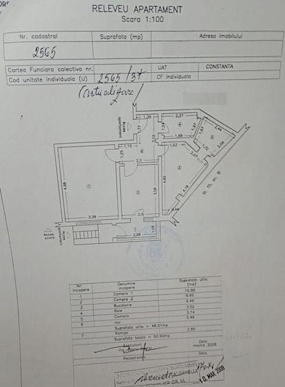 Apartament 2 camere Zona Tomis 3 - 2