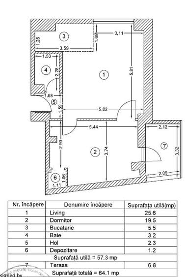 Piata Alba Iulia - Decebal - Bloc nou, modern,  S+P+4 Etaje, lift  - 9