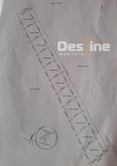 Parcele de vanzare  Cornesti, Miroslava, 17.000 EURO / PARCELA - 2