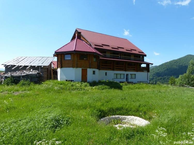 Ocazie! Vand cabana de bustean masiv in sat Pestera, com Moieciu, Brasov - 3