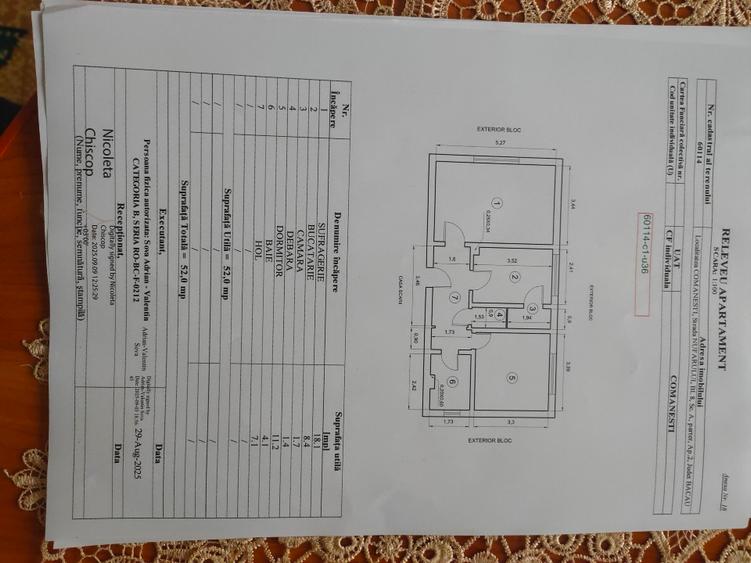 Apartament 2 camere decomandat parter - 1