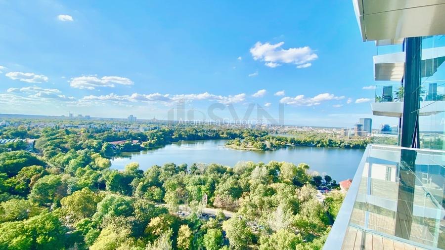 REA1012527 Penthouse superb Floreasca - vedere panoramica