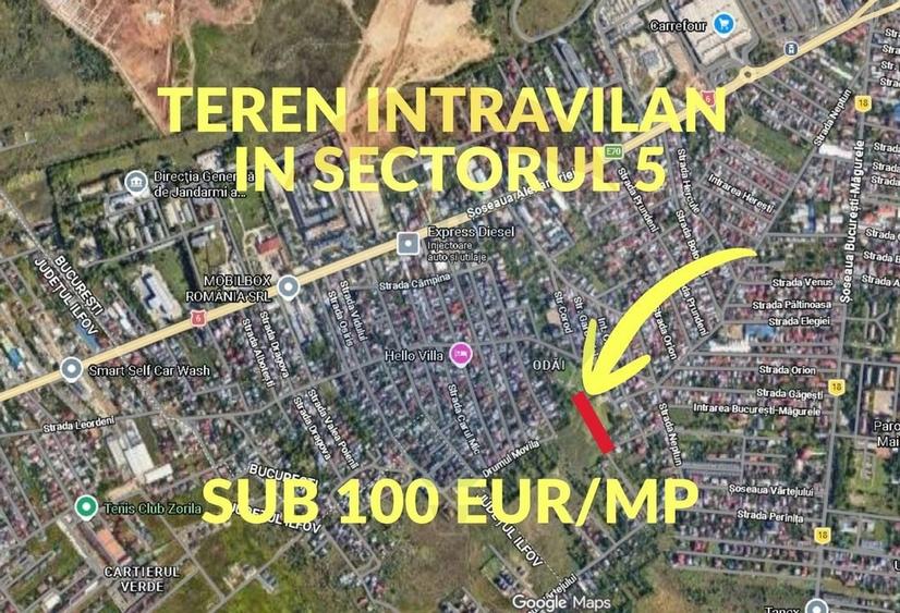 Teren 2.819 mp in Sectorul 5, sub 100 EUR/mp, dezvoltare rezidențială - 10