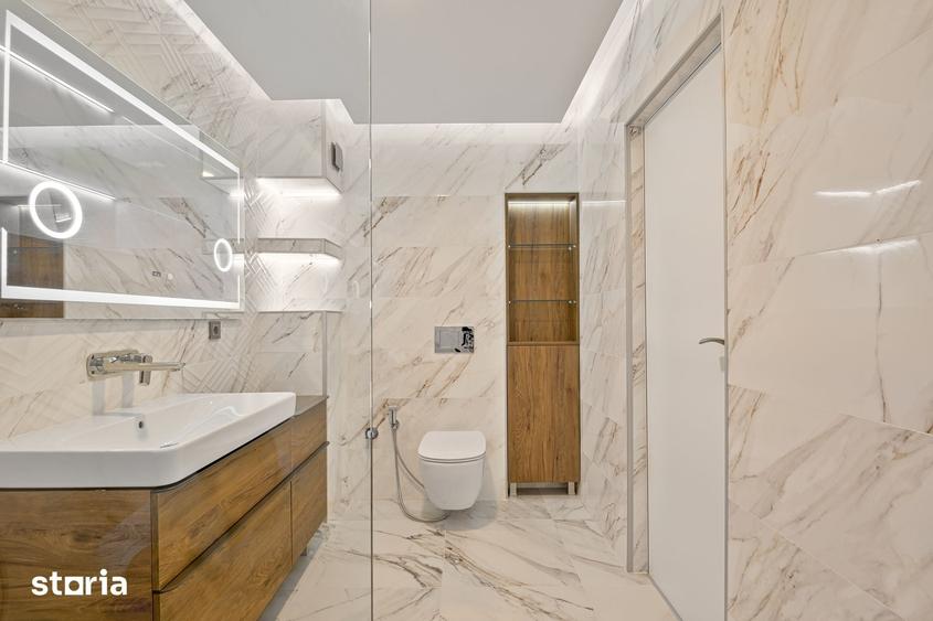 Apartament cu 3 camere semidecomandat în Herăstrău
