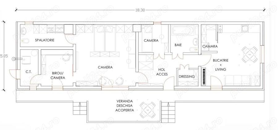 Vand casa statiunea Borsec - 2