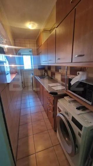 Garsoniera mobilata, etaj intermediar, parcare, beci luminoasa - 7