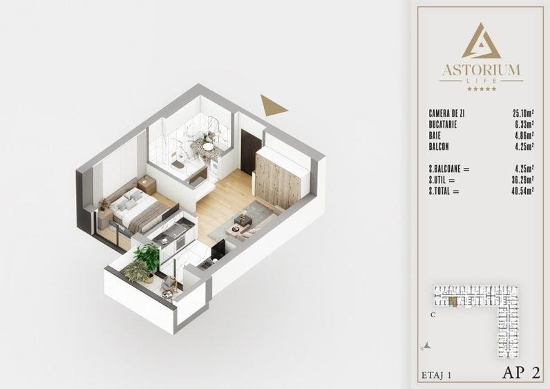 GARSONIERA // ASTORIUM LIFFE// IZOLATIE FONICA// TITAN PALLADY! - 3