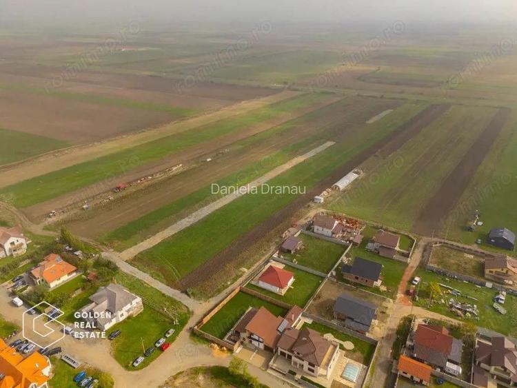 Parcele de 550 mp in Livada, cu toate utilitatile la strada